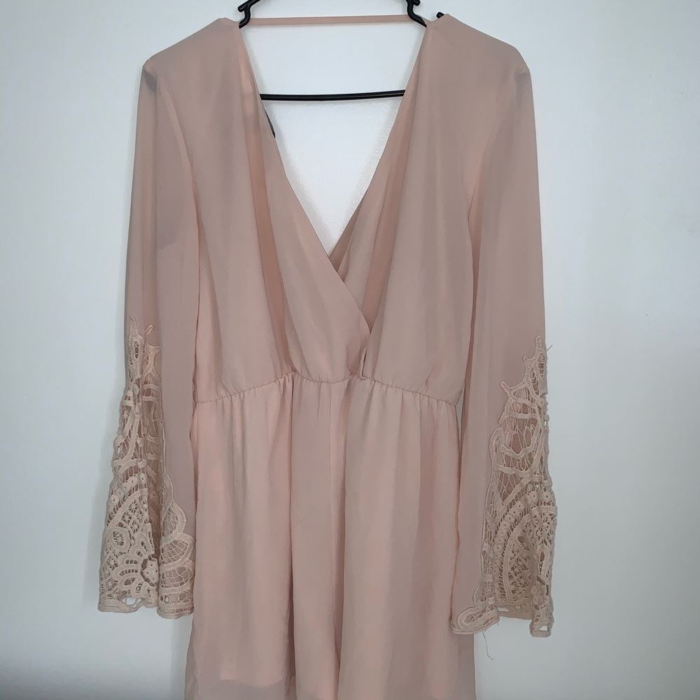 Rose gold, light pink romper! 💗